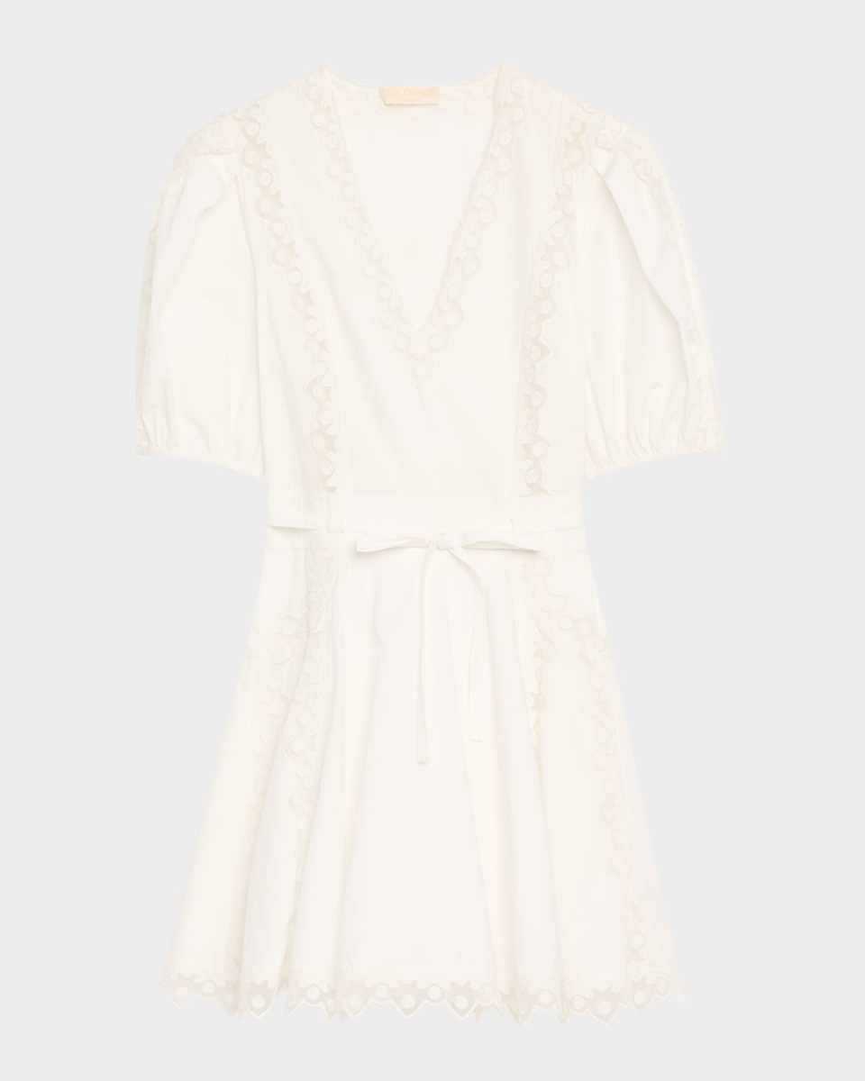 Camila Short-Sleeve Mini Dress